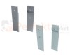 Zaślepki do profilu Flaro z otworem aluminiowa alu srebrna biała perfektmarket sklep elektryczny oświetlenie_led