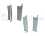 Zaślepki do profilu Flaro z otworem aluminiowa do_zabudowy alu srebrna biała perfektmarket sklep elektryczny oświetlenie_led