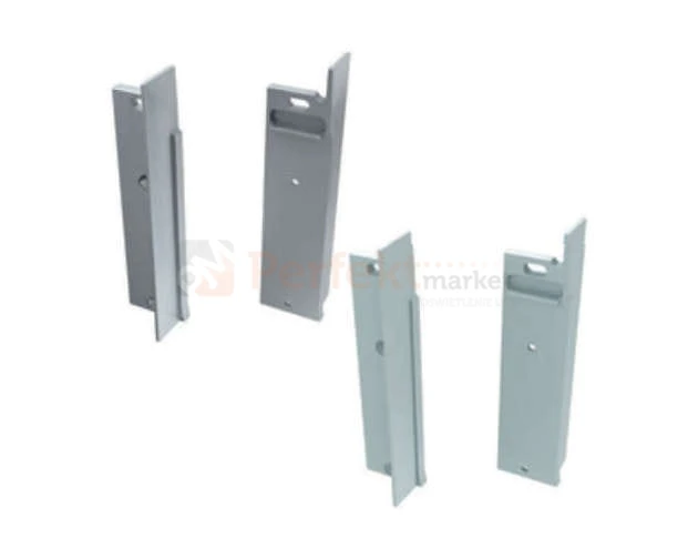Zaślepki do profilu Flaro z otworem aluminiowa do_zabudowy alu srebrna biała perfektmarket sklep elektryczny oświetlenie_led