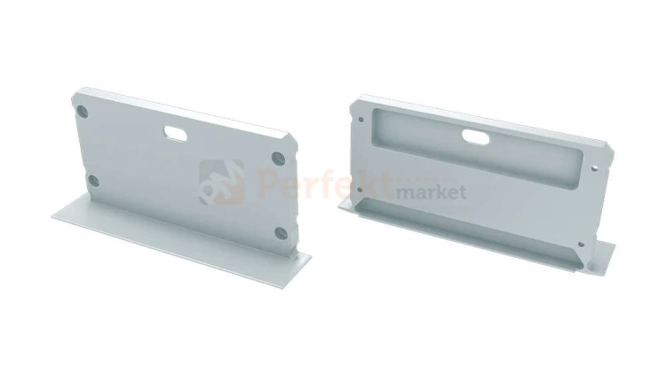 Zaślepki do profilu inLargo lumines wpuszny głęboki szeroki z_otworem aluminiowa alu srebrna biała perfektmarket sklep elektryczny oświetlenie_led