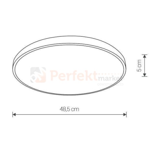 plafon LED sufitowy czarny agnes round nowodvorski 9163 wymiar perfektmarket.jpg