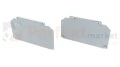 Zaślepki do profilu largo_m4 lumines wpuszny głęboki szeroki z_otworem aluminiowa alu srebrna biała perfektmarket sklep elektryczny oświetlenie_led