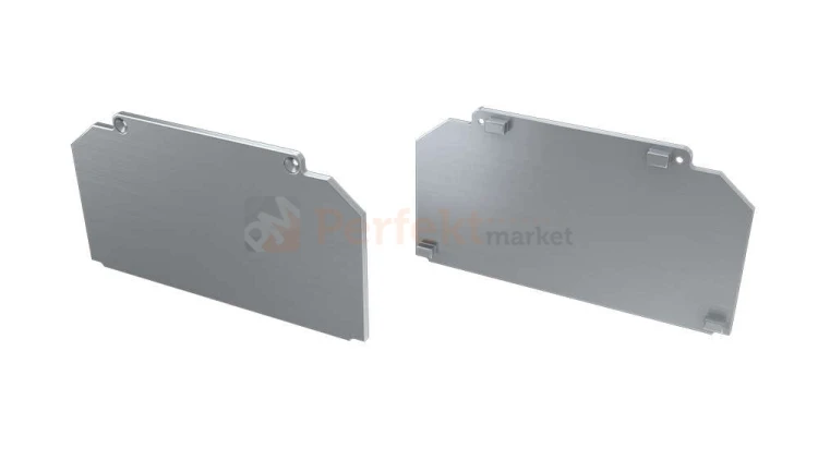 Zaślepki do profilu largo_m4 lumines wpuszny głęboki szeroki z_otworem aluminiowa alu srebrna biała perfektmarket sklep elektryczny oświetlenie_led