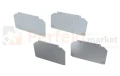 Zaślepki do profilu largo_m4 lumines wpuszny głęboki szeroki z_otworem aluminiowa alu srebrna biała perfektmarket sklep elektryczny oświetlenie_led