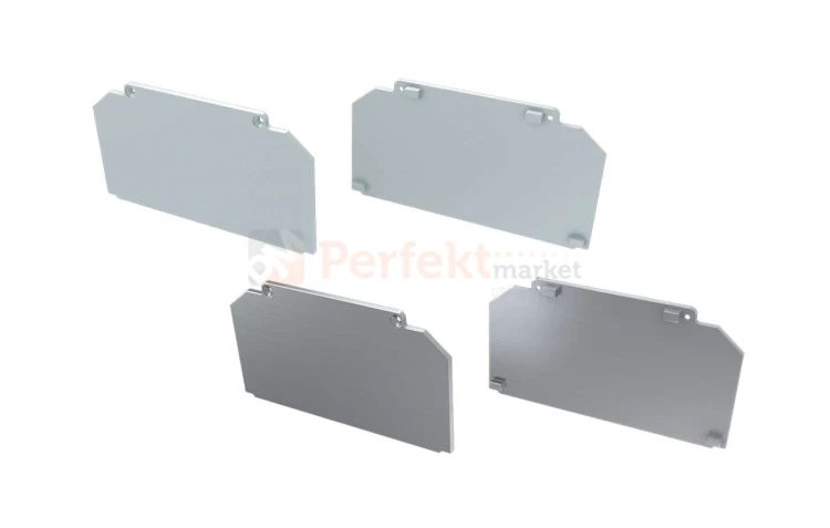 Zaślepki do profilu largo_m4 lumines wpuszny głęboki szeroki z_otworem aluminiowa alu srebrna biała perfektmarket sklep elektryczny oświetlenie_led