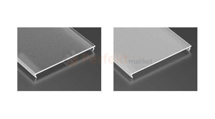 klosz mleczny transparentny mrożony profil aluminiowy super_wide frosted mleczny szeroki perfektmarket sklep_z _oświetleniem oświetlenie_LED