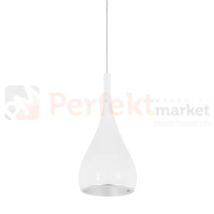 Lampa wisząca Anon White MA01986CA-001 Italux kropla łezka