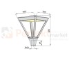 Oprawa LED Square 60W IP65 SMD 4000K wymiary perfektmarket.jpg
