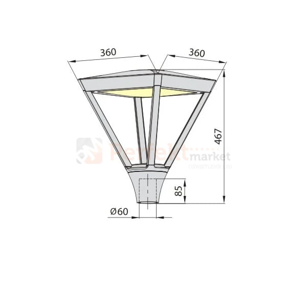 Oprawa LED Square 60W IP65 SMD 4000K wymiary perfektmarket.jpg