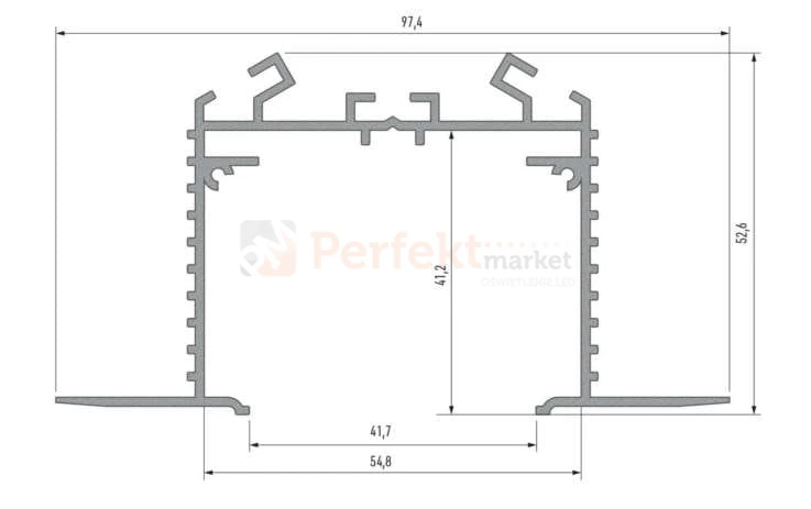 profil aluminiowy oświetlenie_led led głęboki montażowy pomocniczy talia_m3 srebrny anodowany perfektmarket olsztyn