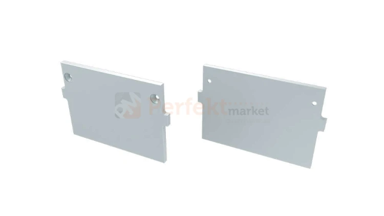 Zaślepki do profilu talia_m3 lumines bez_otworu pełna aluminiowa alu srebrna biała perfektmarket sklep elektryczny oświetlenie_led
