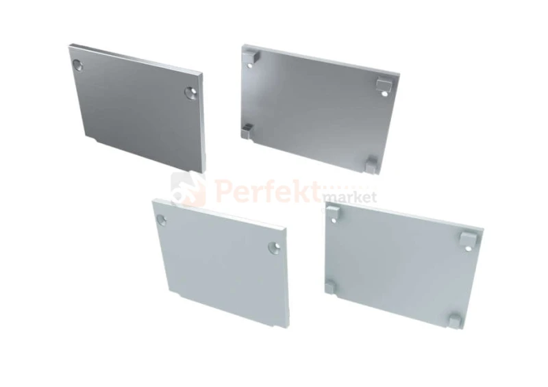 Zaślepki do profilu talia_m4 lumines bez_otworu pełna aluminiowa alu srebrna biała perfektmarket sklep elektryczny oświetlenie_led