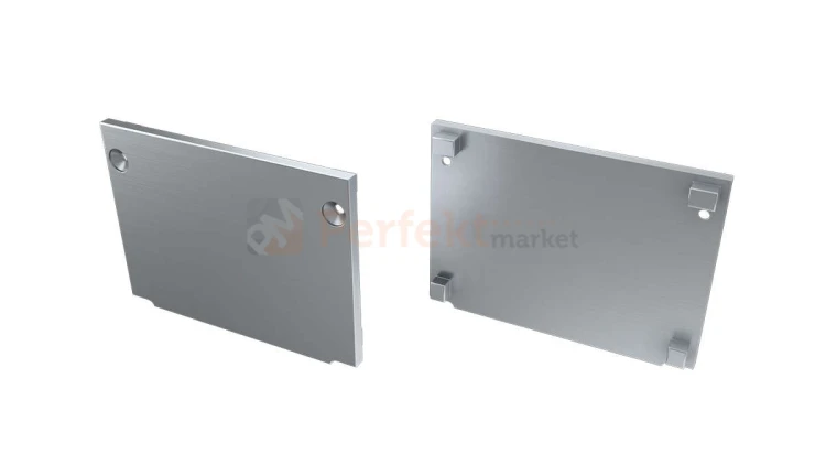 Zaślepki do profilu talia_m4 lumines bez_otworu pełna aluminiowa alu srebrna biała perfektmarket sklep elektryczny oświetlenie_led