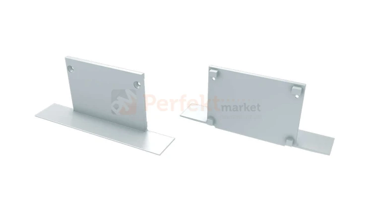 Zaślepki do profilu talia_m4 lumines pełna aluminiowa alu srebrna biała perfektmarket sklep elektryczny oświetlenie_led