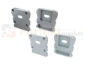 Zaślepki do profilu talia+m1 lumines z_otworem aluminiowa alu srebrna biała perfektmarket sklep elektryczny oświetlenie_led
