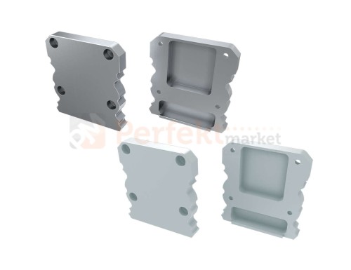 Zaślepki do profilu talia+m1 lumines pełna aluminiowa alu srebrna biała perfektmarket sklep elektryczny oświetlenie_led