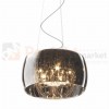Lampa wisząca kryształowa crystal kula okrągła g9 oświetlenie_led zuma line perfektmarket