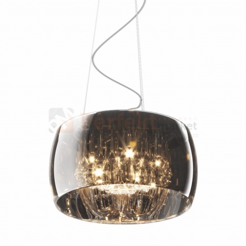 Lampa wisząca kryształowa crystal kula okrągła g9 oświetlenie_led zuma line perfektmarket