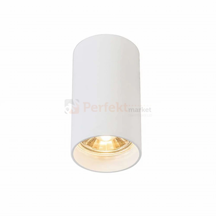 spot tuba lampa sufitowa biala okrągła oświetlenie_led zuma line perfektmarket