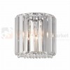 lampa ścienna kinkiet kryształowa dekoracyjna ozdobna okrągła chrom biały srebrny G9 PRINCE Lampa sufitowa W0360-01A-B5AC oświetlenie_led zuma line perfektmarket
