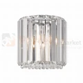 lampa ścienna kinkiet kryształowa dekoracyjna ozdobna okrągła chrom biały srebrny G9 PRINCE Lampa sufitowa W0360-01A-B5AC oświetlenie_led zuma line perfektmarket