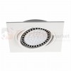 oprawa halogenowa ruchoma lampa sufitowa biała ar111 gu10 Lampa sufitowa 20071-BK BOXY DL 1 oświetlenie_led zuma line perfektmarket