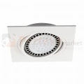 oprawa halogenowa ruchoma lampa sufitowa biała ar111 gu10 Lampa sufitowa 20071-BK BOXY DL 1 oświetlenie_led zuma line perfektmarket