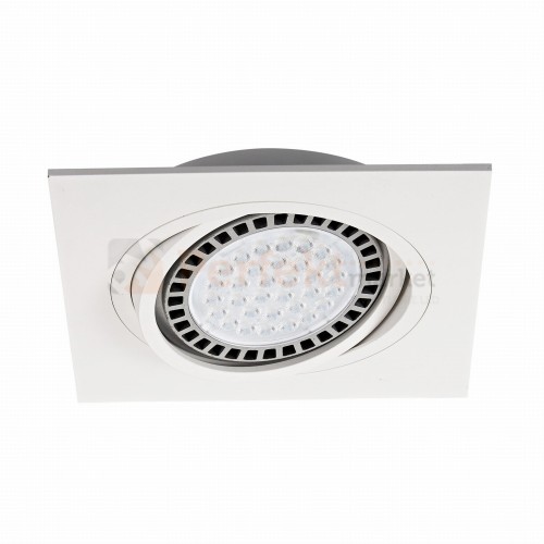 oprawa halogenowa ruchoma lampa sufitowa biała ar111 gu10 Lampa sufitowa 20071-BK BOXY DL 1 oświetlenie_led zuma line perfektmarket