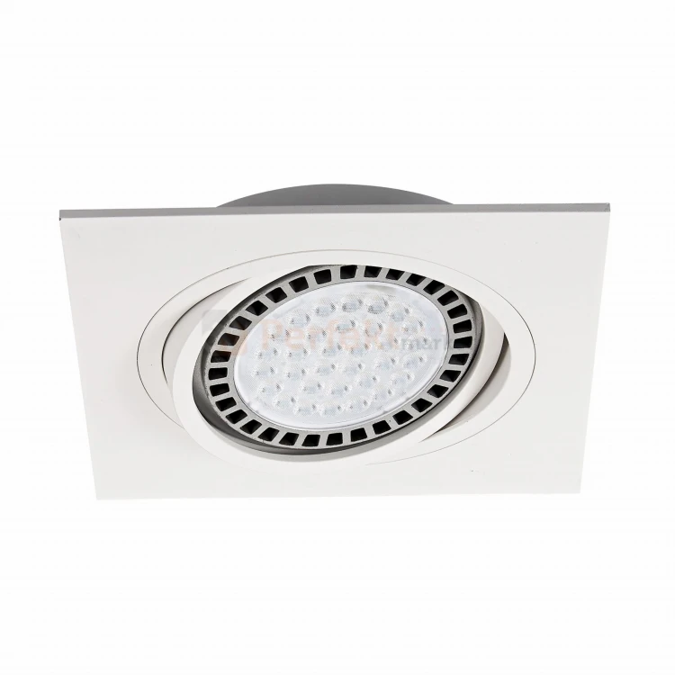 oprawa halogenowa ruchoma lampa sufitowa biała ar111 gu10 Lampa sufitowa 20071-BK BOXY DL 1 oświetlenie_led zuma line perfektmarket