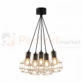 Lampa wisząca sufitowa oświetlenie_LED led druciana sześcian miedziana miedz złota GIULIO PENDANT P12105-L-5 Zuma Line perfektmarket.jpg