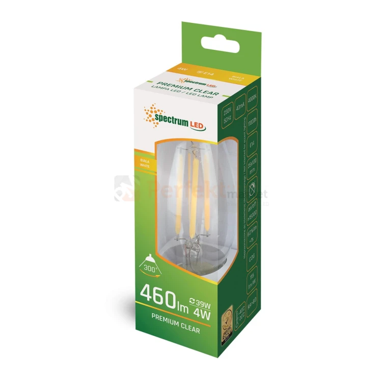 zarowka led E14 swieczka COG filament neutralna WOJ-14332 box perfektmarket olsztyn.jpg