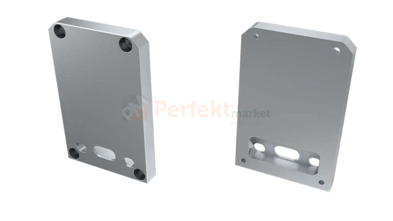 Zaślepka do profilu Talia M2 aluminium z otworem