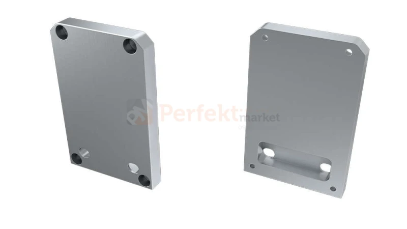 Zaślepka do profilu Talia M2 aluminium pełna