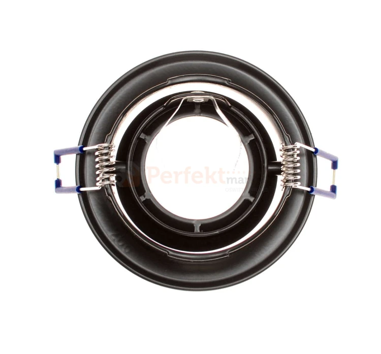 oprawa halogenowa sufitowa czarna okrągła ruchoma regulowana crater ID-1011 front perfektmarket.jpg