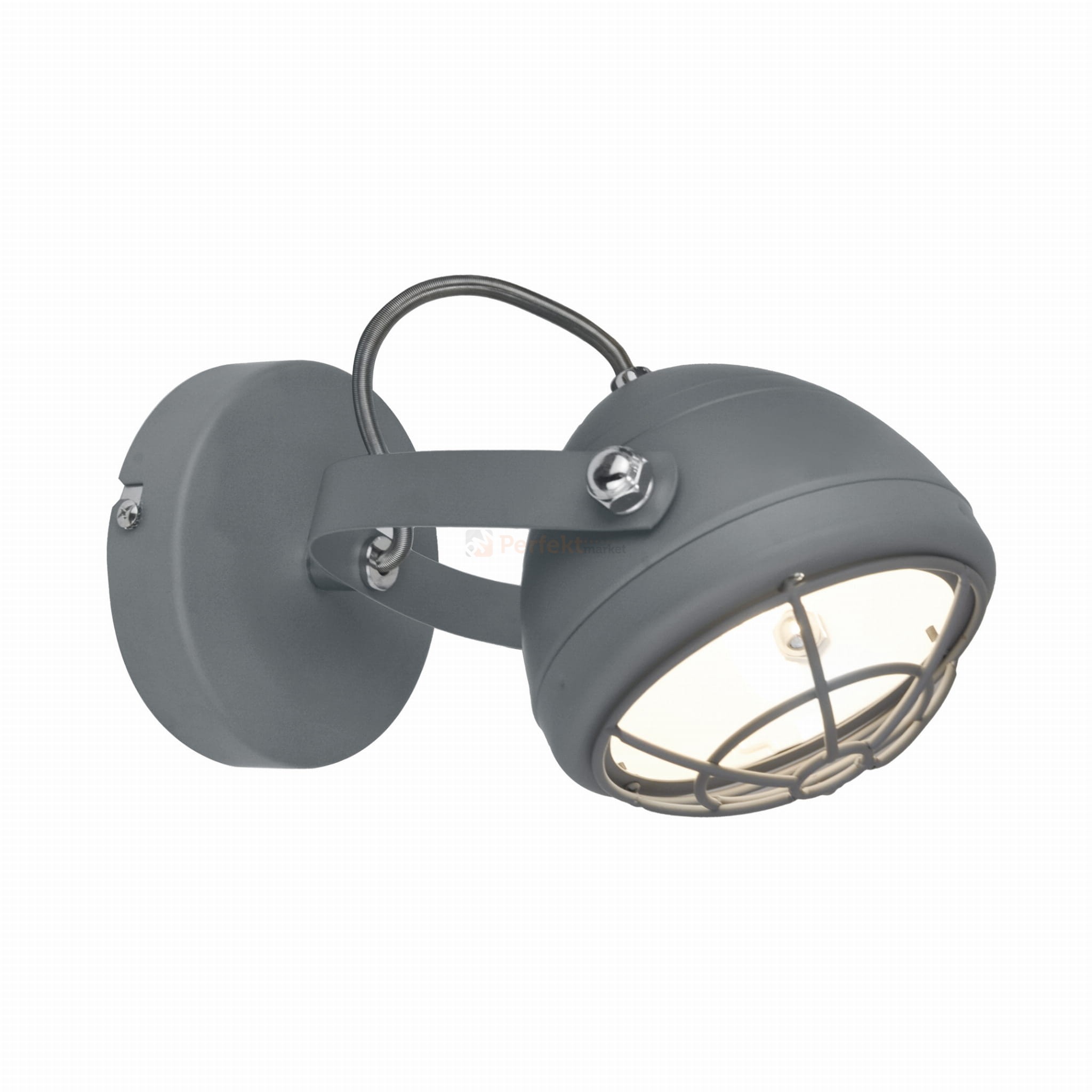 kinkiet ruchoma lampa ścienna szara BALVE G917006-1R oświetlenie_led zuma line perfektmarket