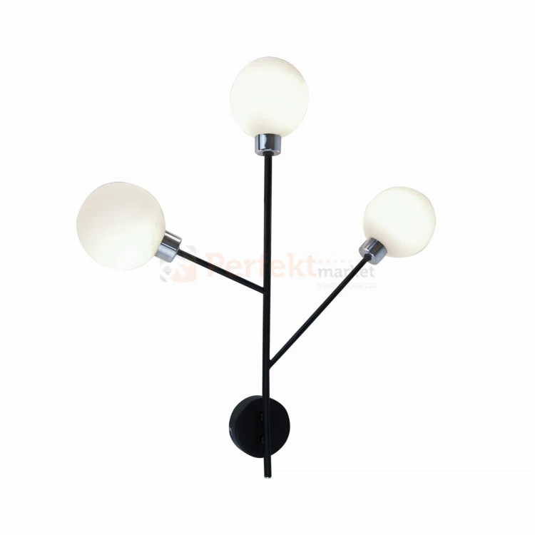 Lampa ścienna kinkiet oświetlenie_LED led modernizm czarna biała CARACAS WALL P17200-3W Zuma Line perfektmarket.jpg