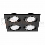 oprawa halogenowa ruchoma lampa sufitowa czarna 20073-BK BOXY DL 4 biały oświetlenie_led zuma line perfektmarket
