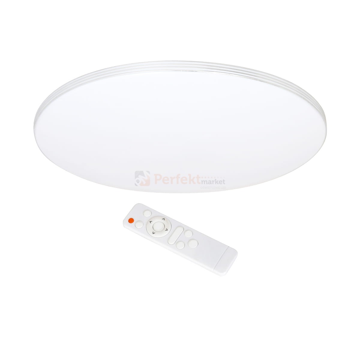 milagro plafon siena duży LED okrągły milagro biały sciemnialny na_pilota ml3703 80w perfektmarket
