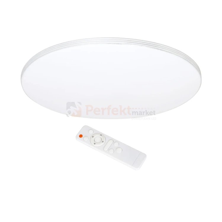 milagro plafon siena duży LED okrągły milagro biały sciemnialny na_pilota ml3703 80w perfektmarket