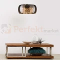Lampa wisząca kryształowa crystal kula okrągła g9 oświetlenie_led zuma line perfektmarket