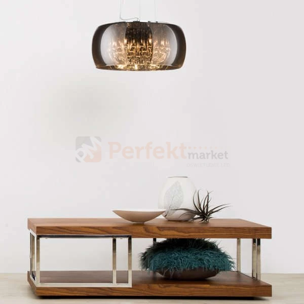 Lampa wisząca kryształowa crystal kula okrągła g9 oświetlenie_led zuma line perfektmarket