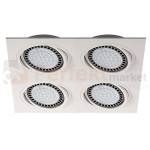 oprawa halogenowa ruchoma lampa sufitowa czarna 20073-WH BOXY DL 4 biały oświetlenie_led zuma line perfektmarket