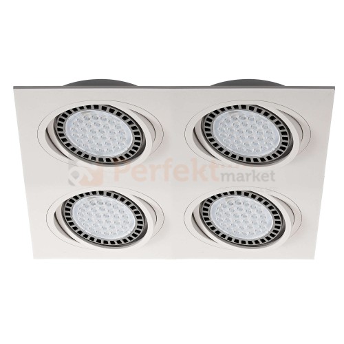 oprawa halogenowa ruchoma lampa sufitowa czarna 20073-WH BOXY DL 4 biały oświetlenie_led zuma line perfektmarket