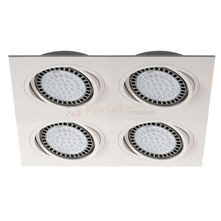 oprawa halogenowa ruchoma lampa sufitowa czarna 20073-WH BOXY DL 4 biały oświetlenie_led zuma line perfektmarket