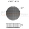 lampa sufitowa kryształowa glamour dekoracyjna ozdobna okrągła chrom biały srebrny G9 PRINCE C0360-05B-F4AC oświetlenie_led zuma line perfektmarket