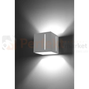 Kinkiet ścienny kostka cube PIXAR biały SL.0395