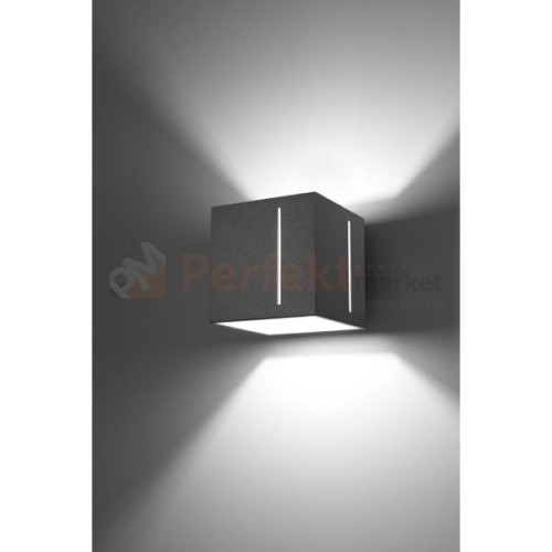 Kinkiet ścienny kostka cube PIXAR szary SL.0396 perfektmarket olsztyn.jpg