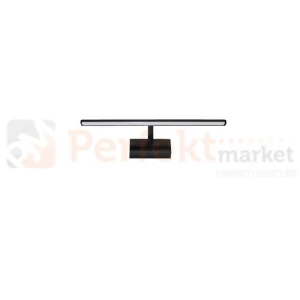 Kinkiet LED nad lustro galeryjka 41 cm czarny 3000K 8W