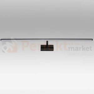 Kinkiet LED nad lustro galeryjka 81 cm czarny 3000K 16W
