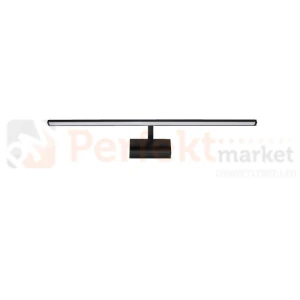 Kinkiet LED nad lustro galeryjka 61 cm czarny 3000K 12W